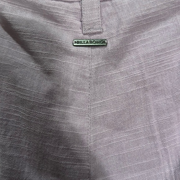 Billabong Purple High Waist Relaxed Shorts - Picture 2 of 9